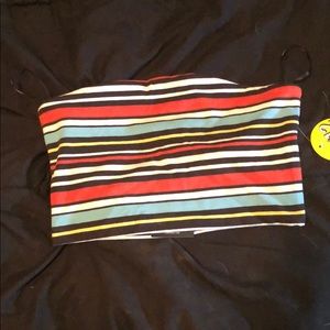 Colorful tube top